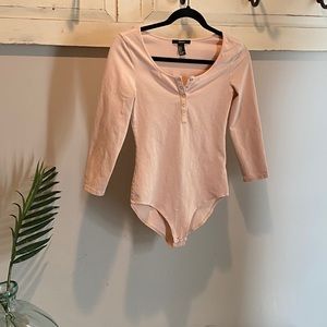 Forever 21 Pink Bodysuit